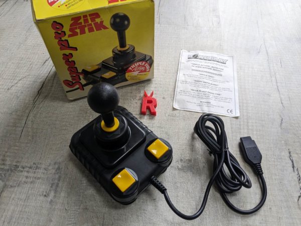 Amiga Zipstick joystick - Boxed