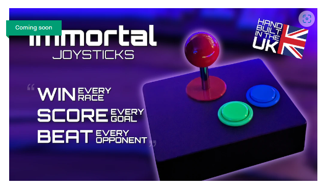 Immortal Joysticks – High quality, retro, arcade joysticks coming to Kickstarter