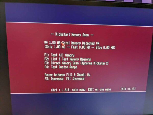 Amiga 600 Motherboard - Recapped - Image 3