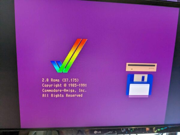 Amiga 600 Motherboard - Recapped - Image 2