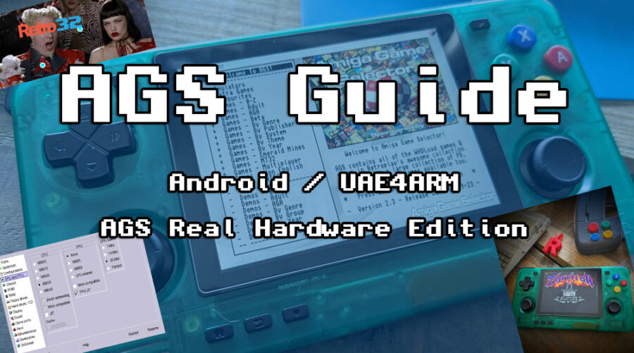 How to: Configure AGS (Real Hardware) on Android / UAE