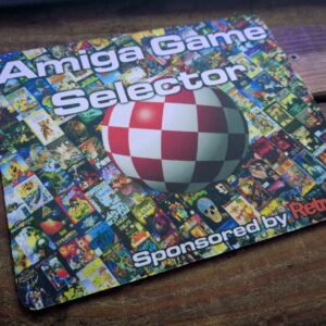 Amiga Game Selector AGS Mouse Mat
