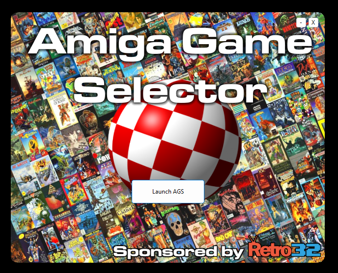 AGS Guide – How to install and use AGS Amiga Game Selector UAE on your PC