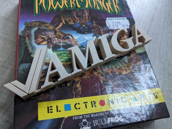 Amiga Tick Logo 3D Printed Desk / Amiga topper - Image 2