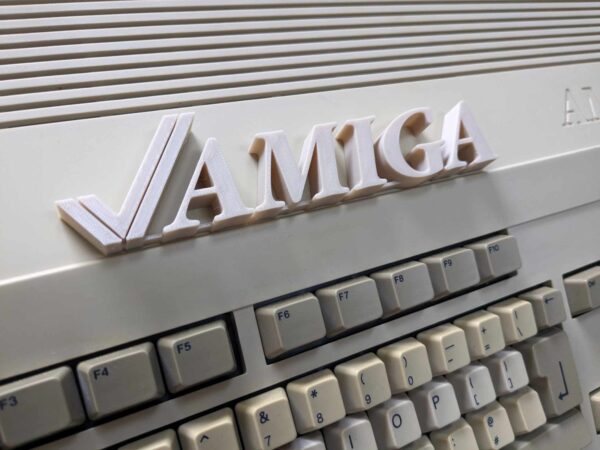 Amiga Tick Logo 3D Printed Desk / Amiga topper - Image 3