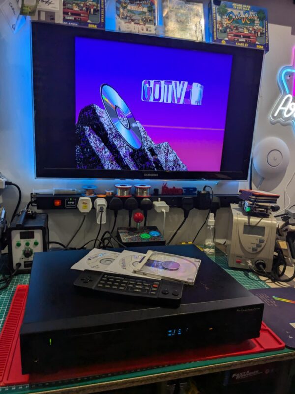 Commodore Amiga CDTV PAL inc remote (recapped)