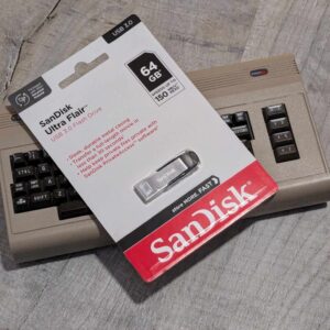 "C64 Mini - C64 Maxi" Pre-loaded USB Drive (64GB)