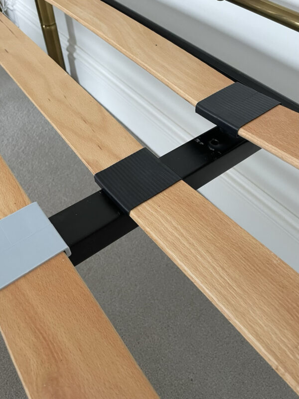 Bed Centre Bracket - 58mm x 66.6mm - Original Bed Company - Feather and Black (large) - Image 3
