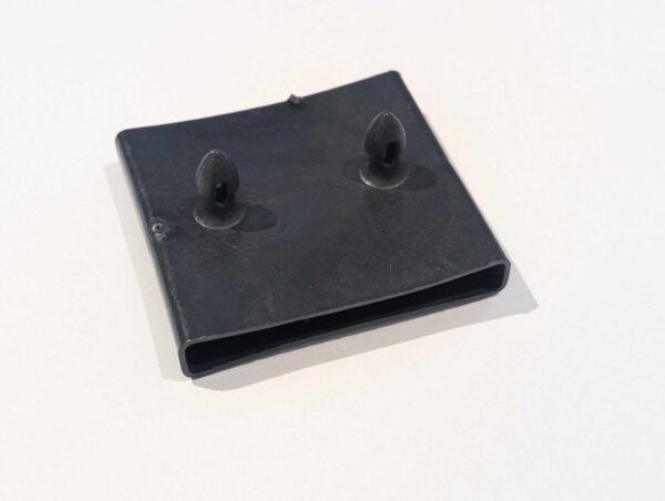 Bed Centre Bracket - 58mm x 66.6mm - Original Bed Company - Feather and Black (large)