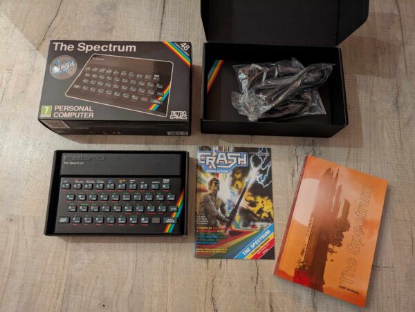The spectrum (opened) inc manual (Mini Console)
