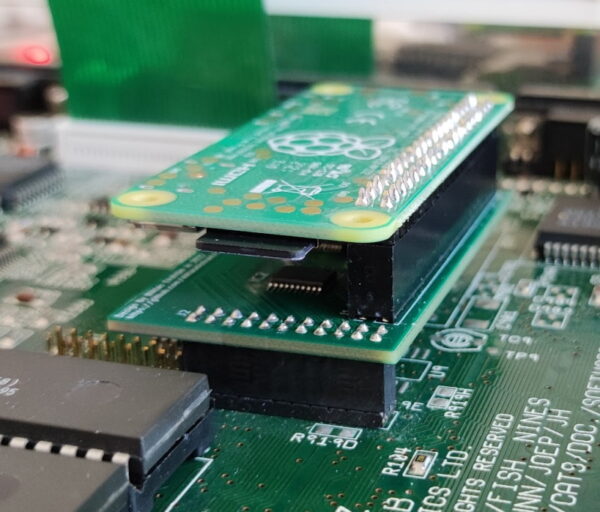 Amiga clock port to Raspberry Pi interface (A314 - Wireless networking)