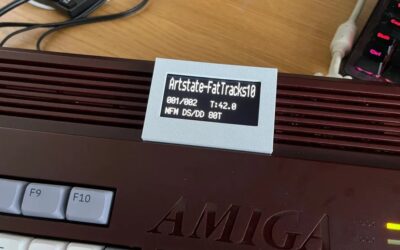 Amiga GOEX display header pin out (OLED)