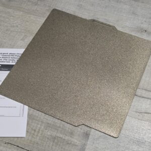Bambu Lab Textured PEI Plate - Double sided 257x257 3D Printer X1 P1S P2S A1